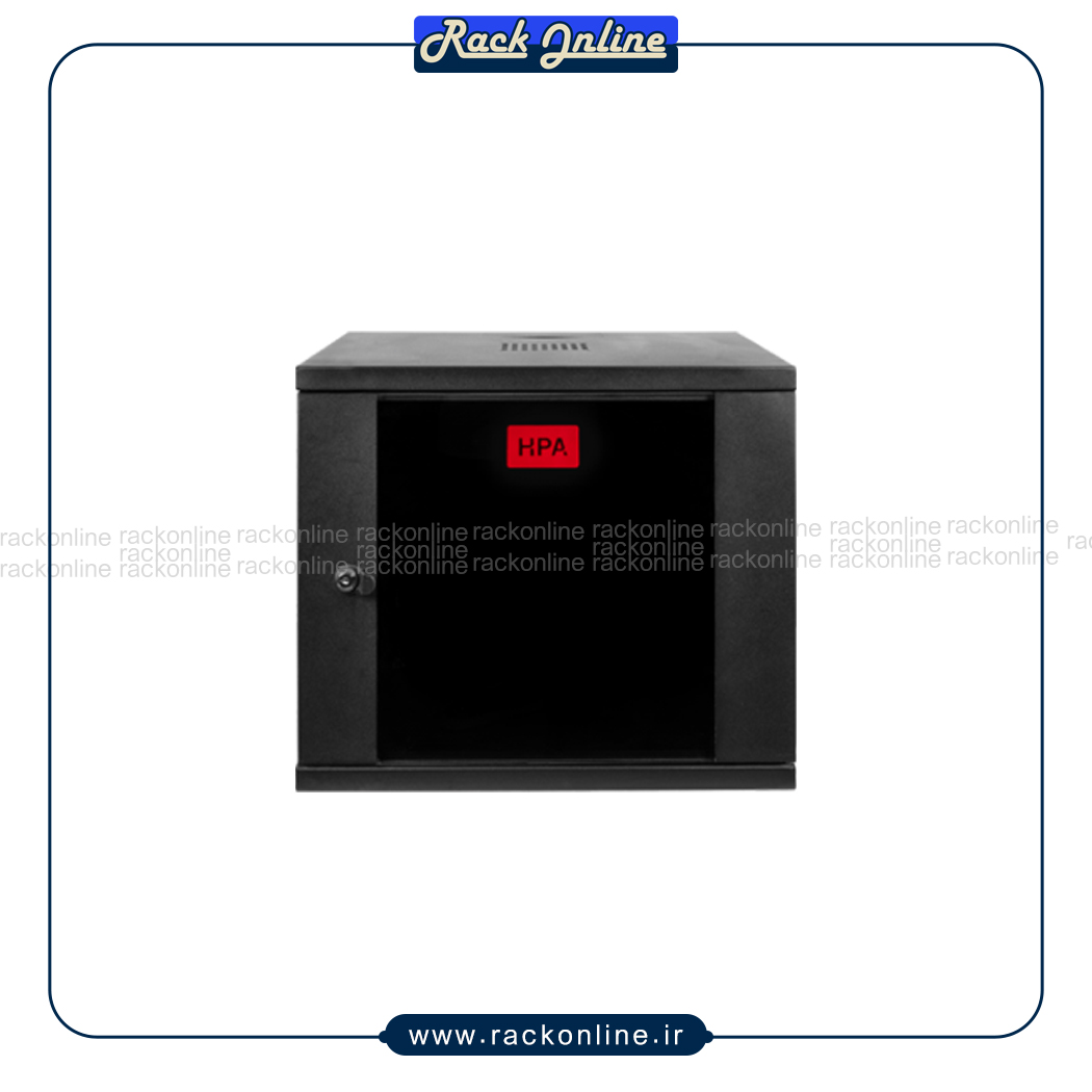 رک دیواری 9 یونیت عمق 60/45 اچ پی آسیا